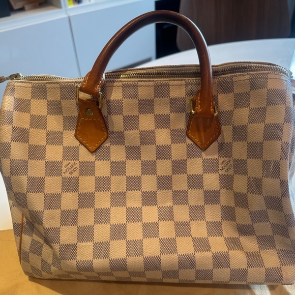 Louis Vuitton Speedy 30 in Damier Azur - Picture 2 of 10
